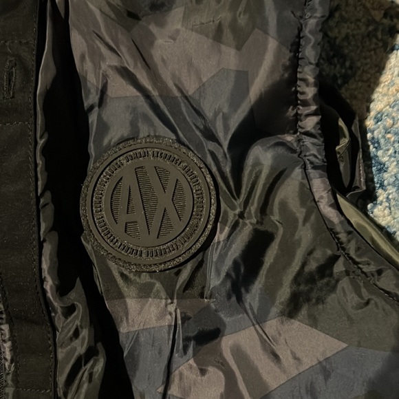 armani exchange 2 in 1 bomber jacket & vest - Picture 13 of 14